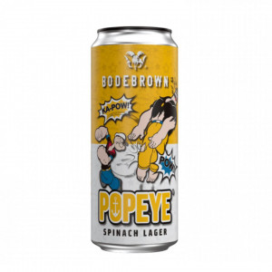 Cerveja Brasileira Bodebrown Popeye German Lager Lata 473ml
