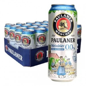CERV ALE PAULANER LT 500ML WEISSBIER 0%