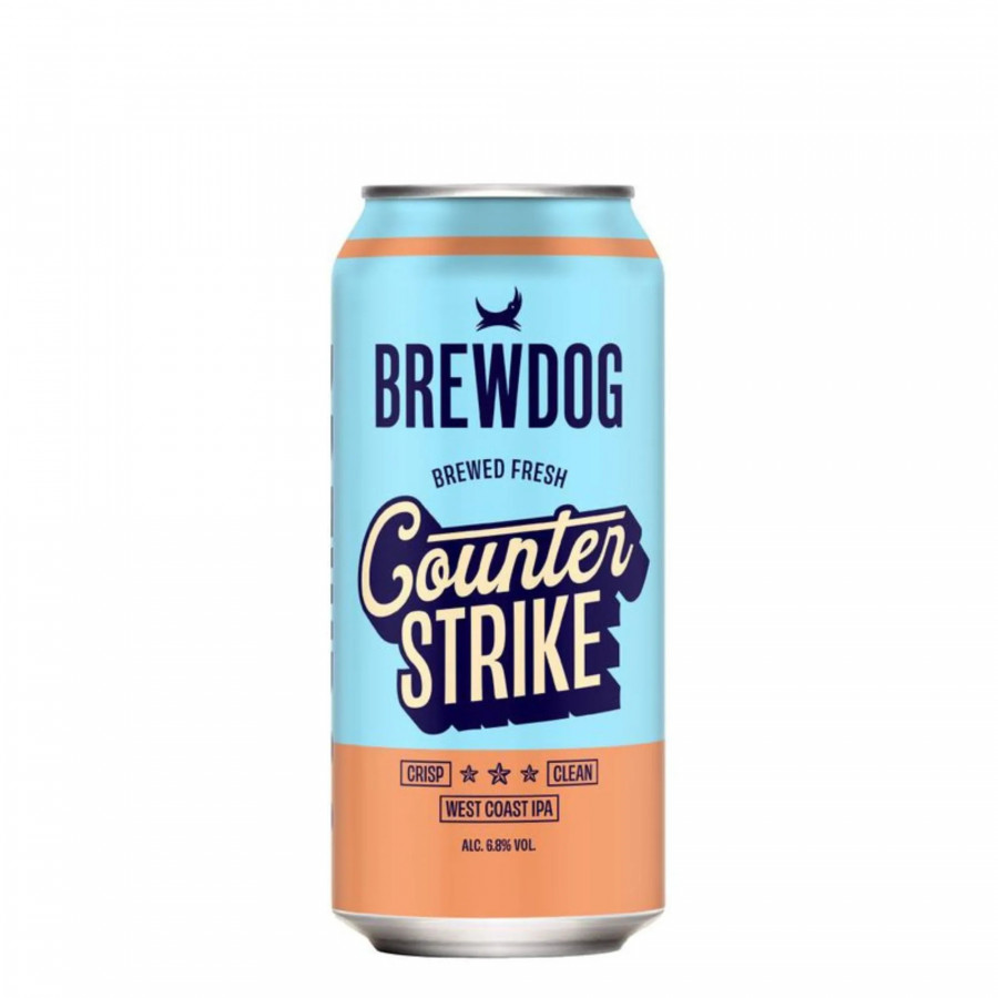 CERVEJA BREWDOG COUNTER STRIKE LT 440 ML